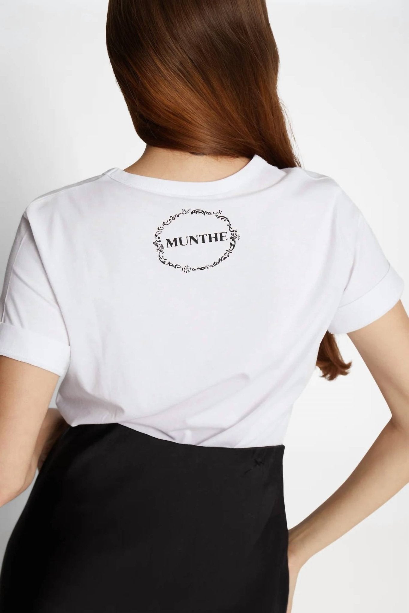 Munthe - Fedelio T-shirt - clothing - cotton - patterned