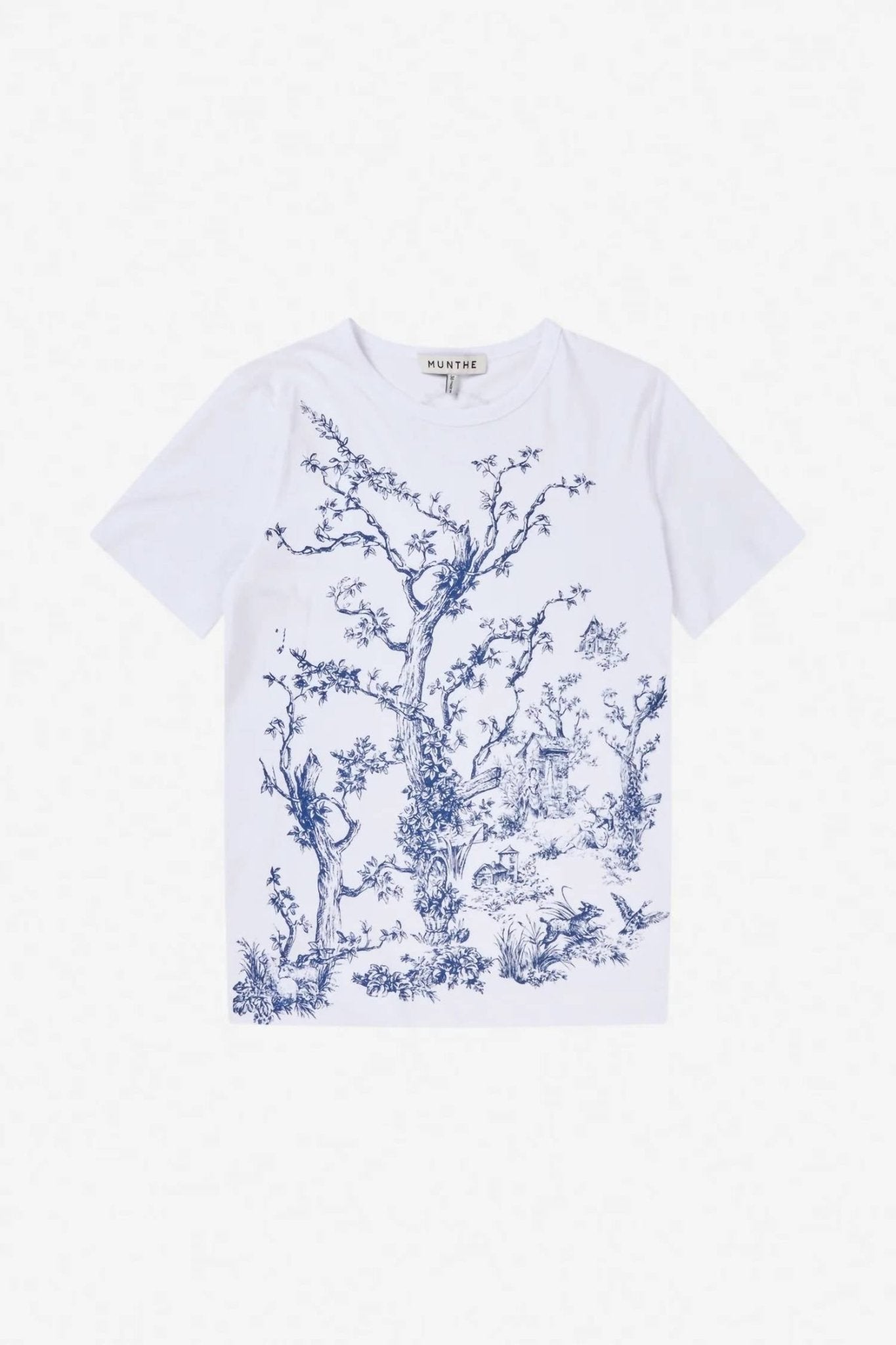 Munthe - Fedelio T-shirt - clothing - cotton - patterned