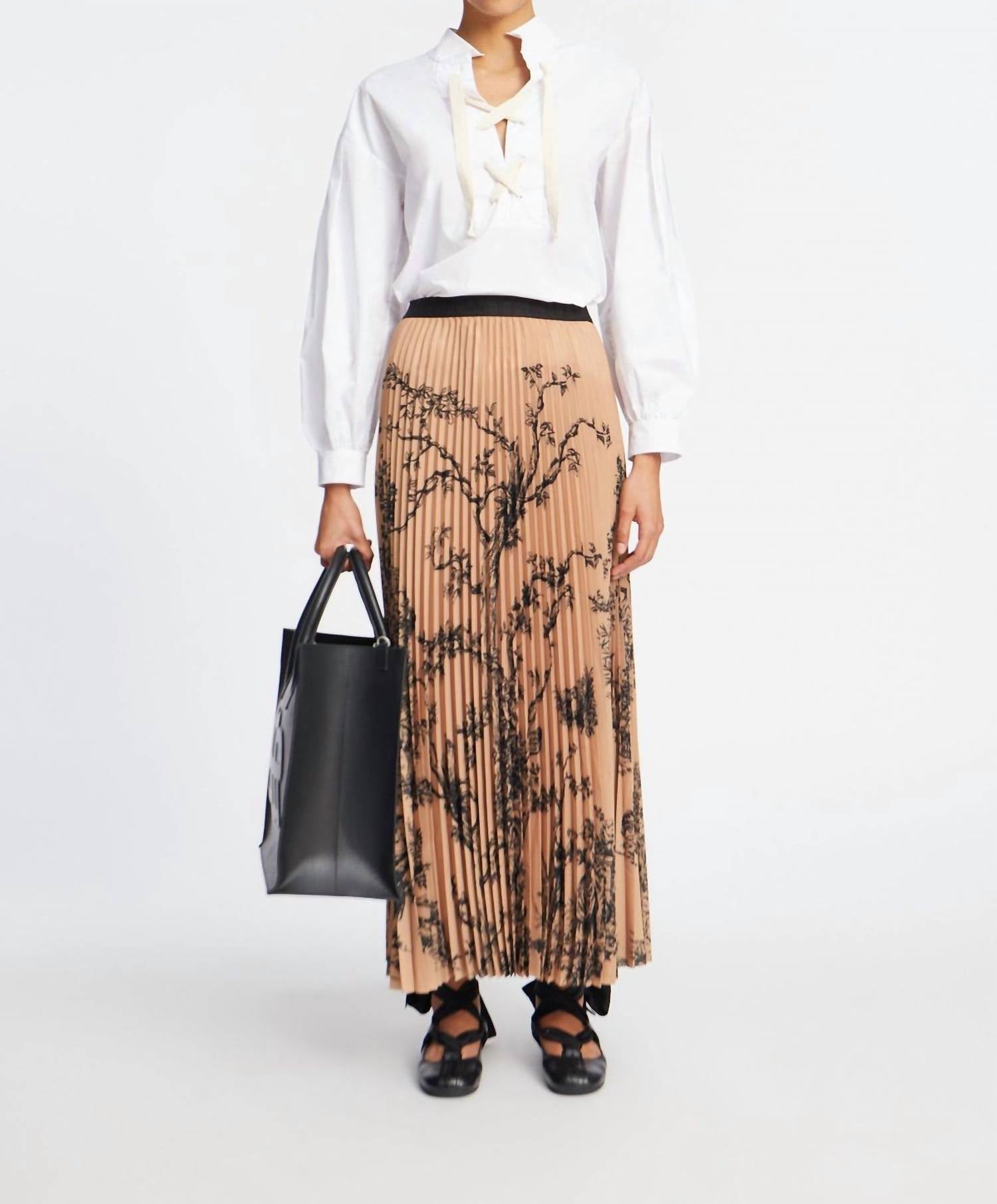 Munthe - Taulla Skirt - brown - clothing - knee - length - skirts