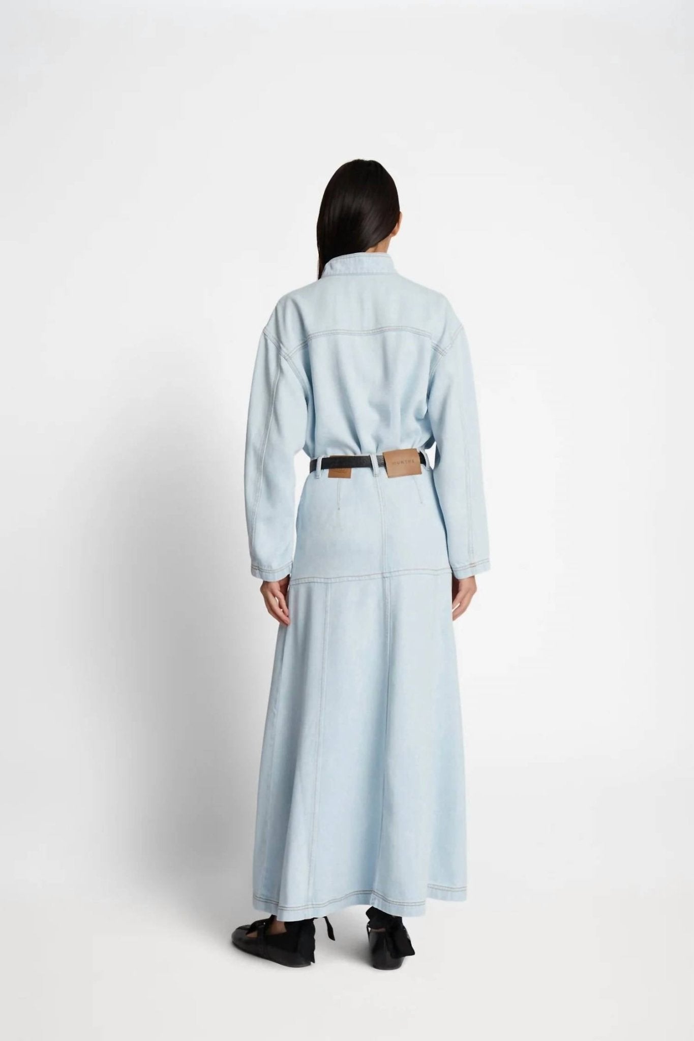 Munthe - Tuxya Skirt - blue - clothing - long - skirts