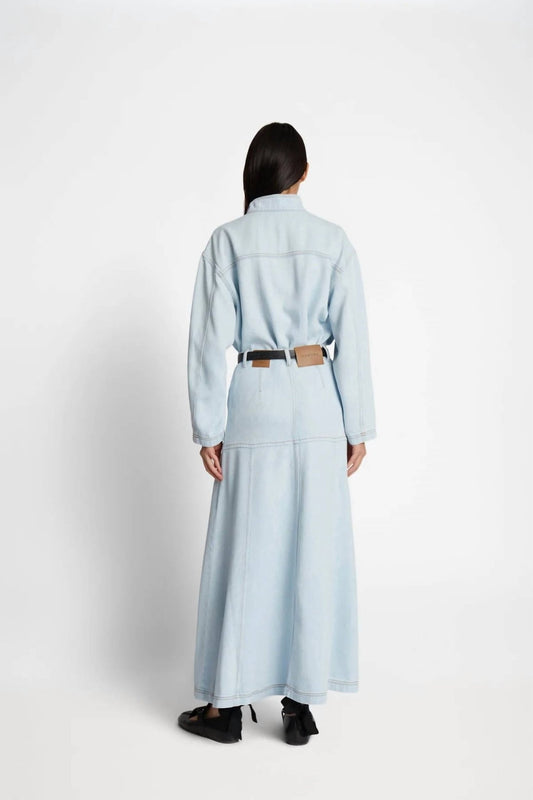 Munthe - Tuxya Skirt - blue - clothing - long - skirts