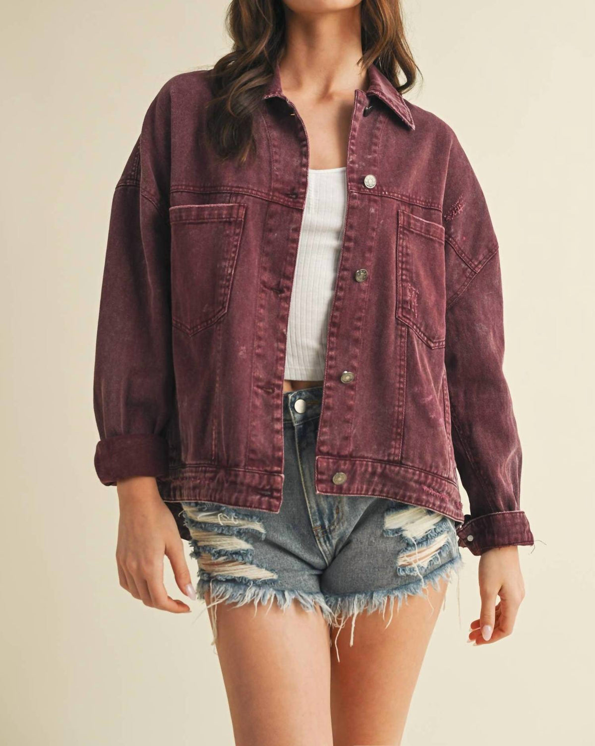 Mustard Seed - BACK PLEATED JACKET
