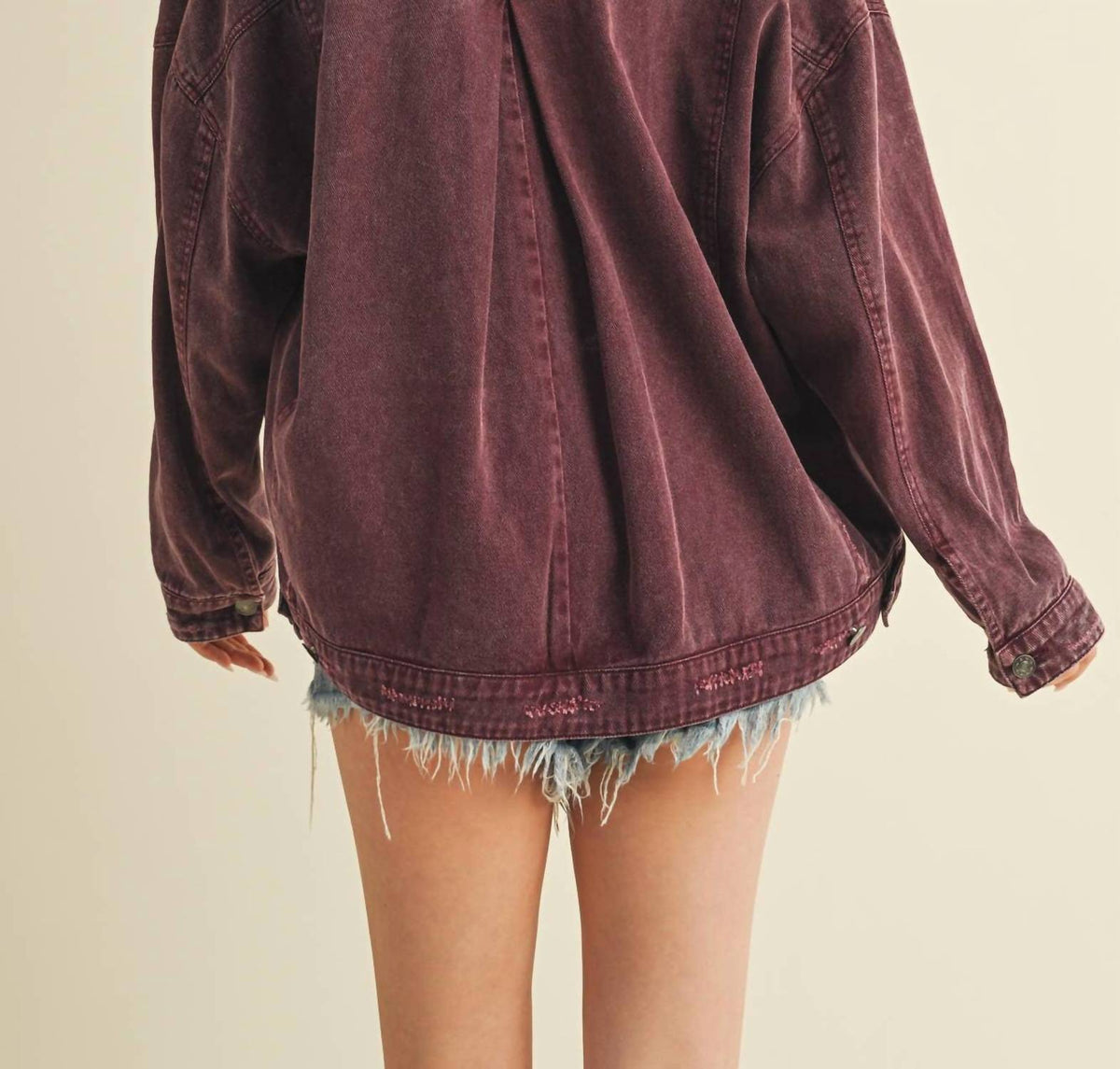 Mustard Seed - BACK PLEATED JACKET