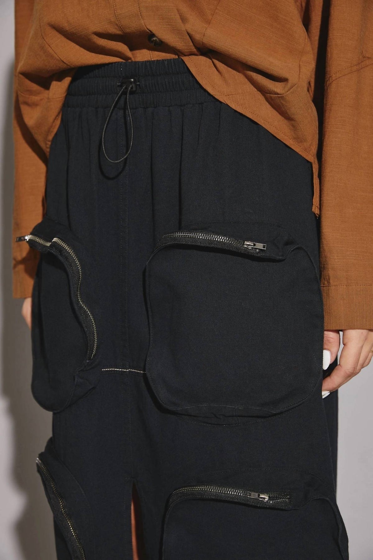 Mustard Seed - Cargo Midi Skirt