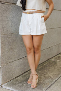 Mustard Seed - First In Class Tailor Pleated Shorts