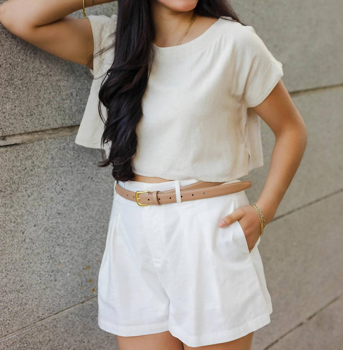 Mustard Seed - First In Class Tailor Pleated Shorts