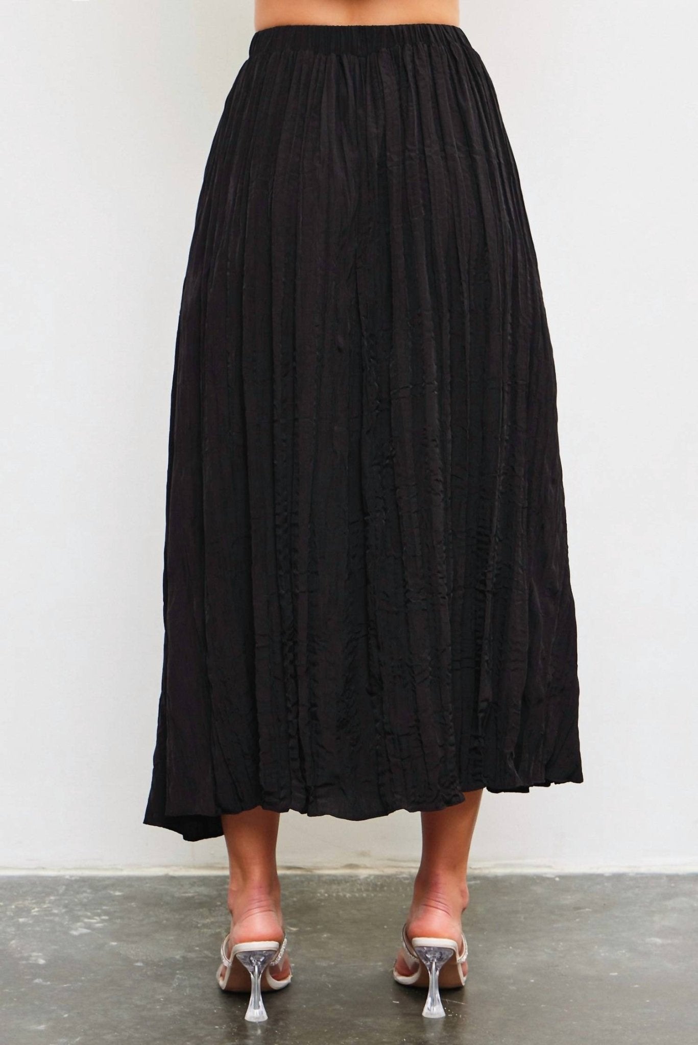 Mustard Seed - NOMAD MAXI SKIRT - black - clothing - long - skirts