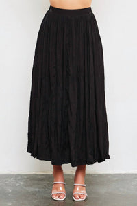 Mustard Seed - NOMAD MAXI SKIRT - black - clothing - long - skirts