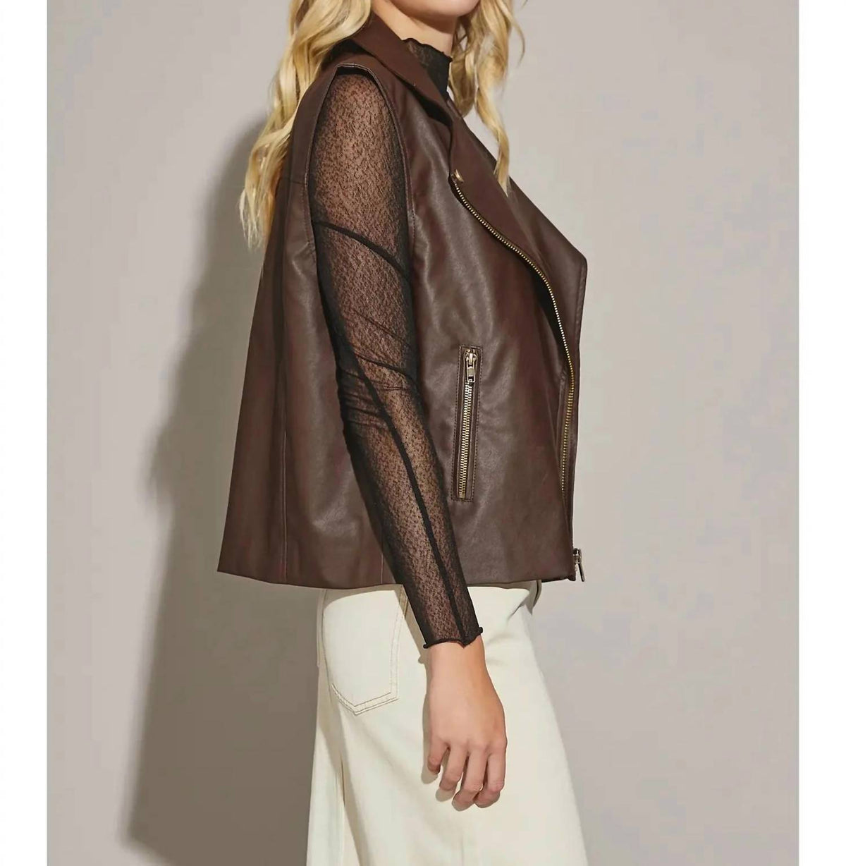 Mustard Seed - Oversized Vest Jacket