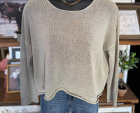 Mustard Seed - Women's Oversized Pullover Sweater Top
