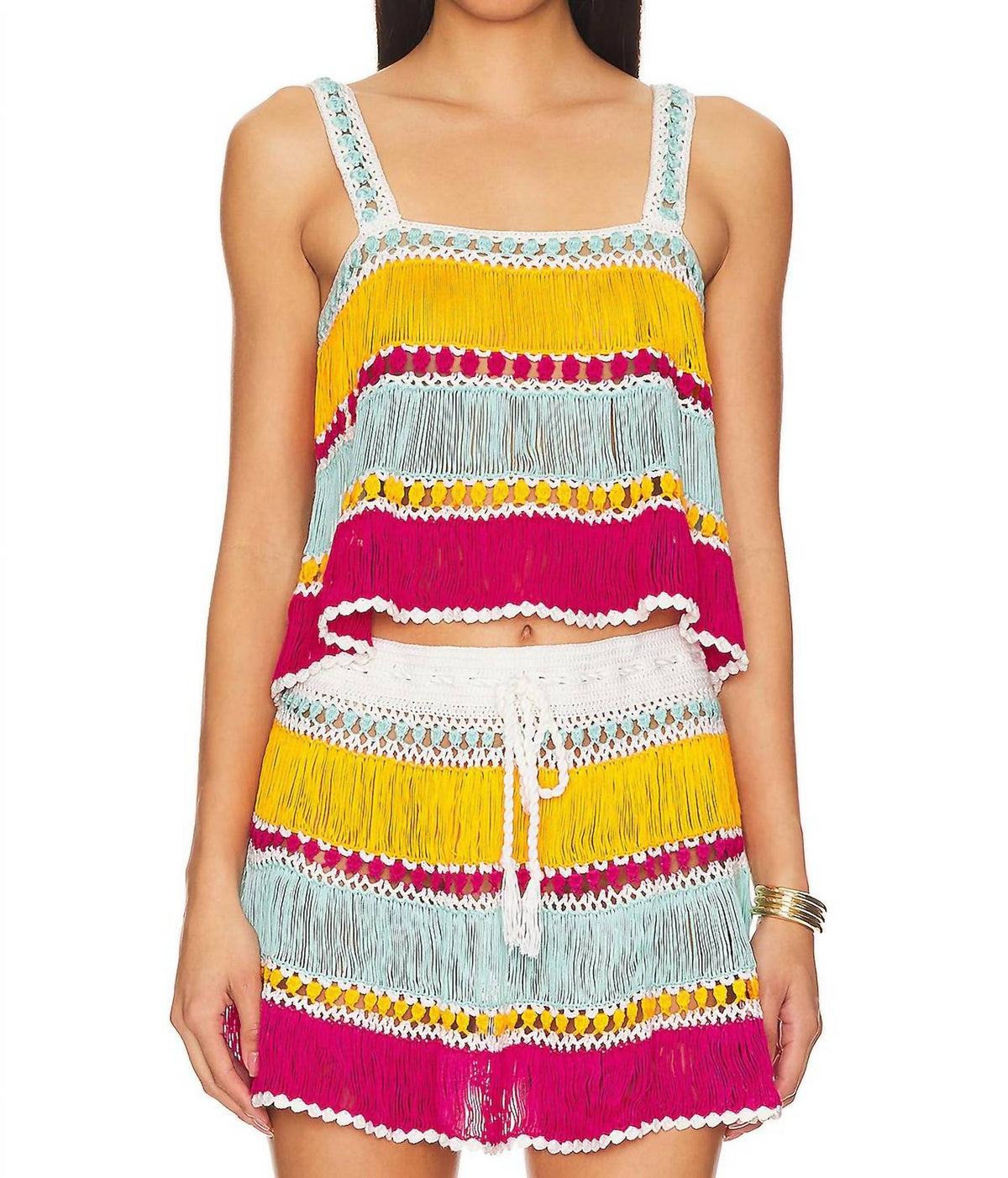 My Beachy Side - Bonbon Hand-crochet Top