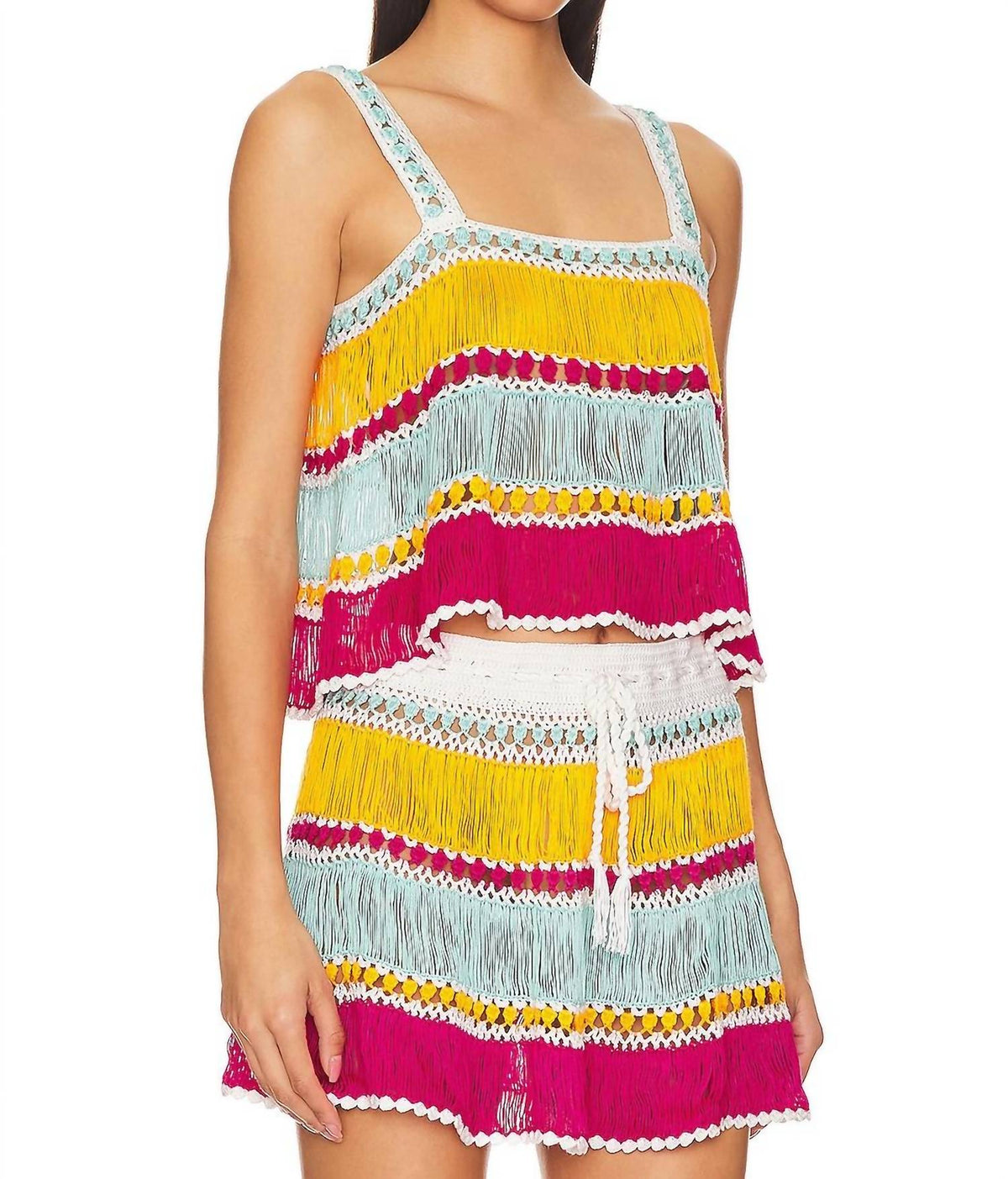 My Beachy Side - Bonbon Hand-crochet Top