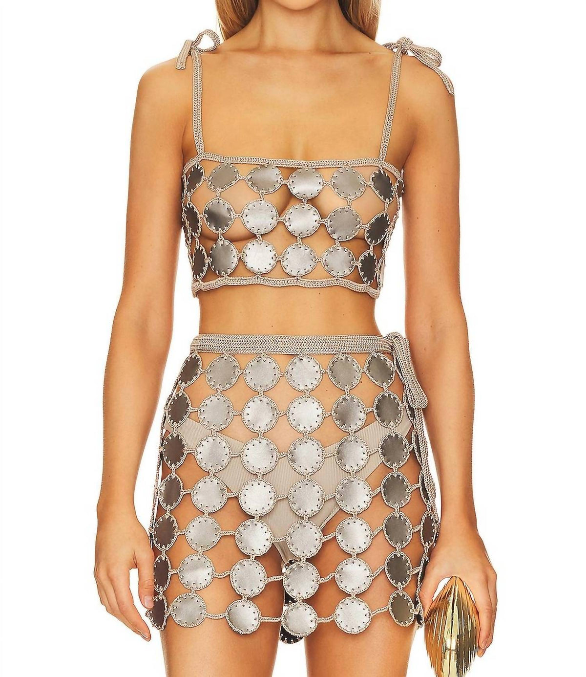 My Beachy Side - Crochet Cropped Top