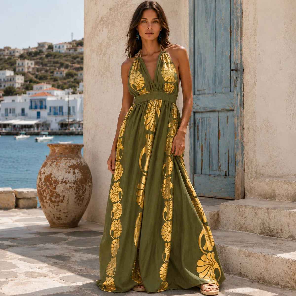 Mystery Resort - Aphrodite Maxi Dress