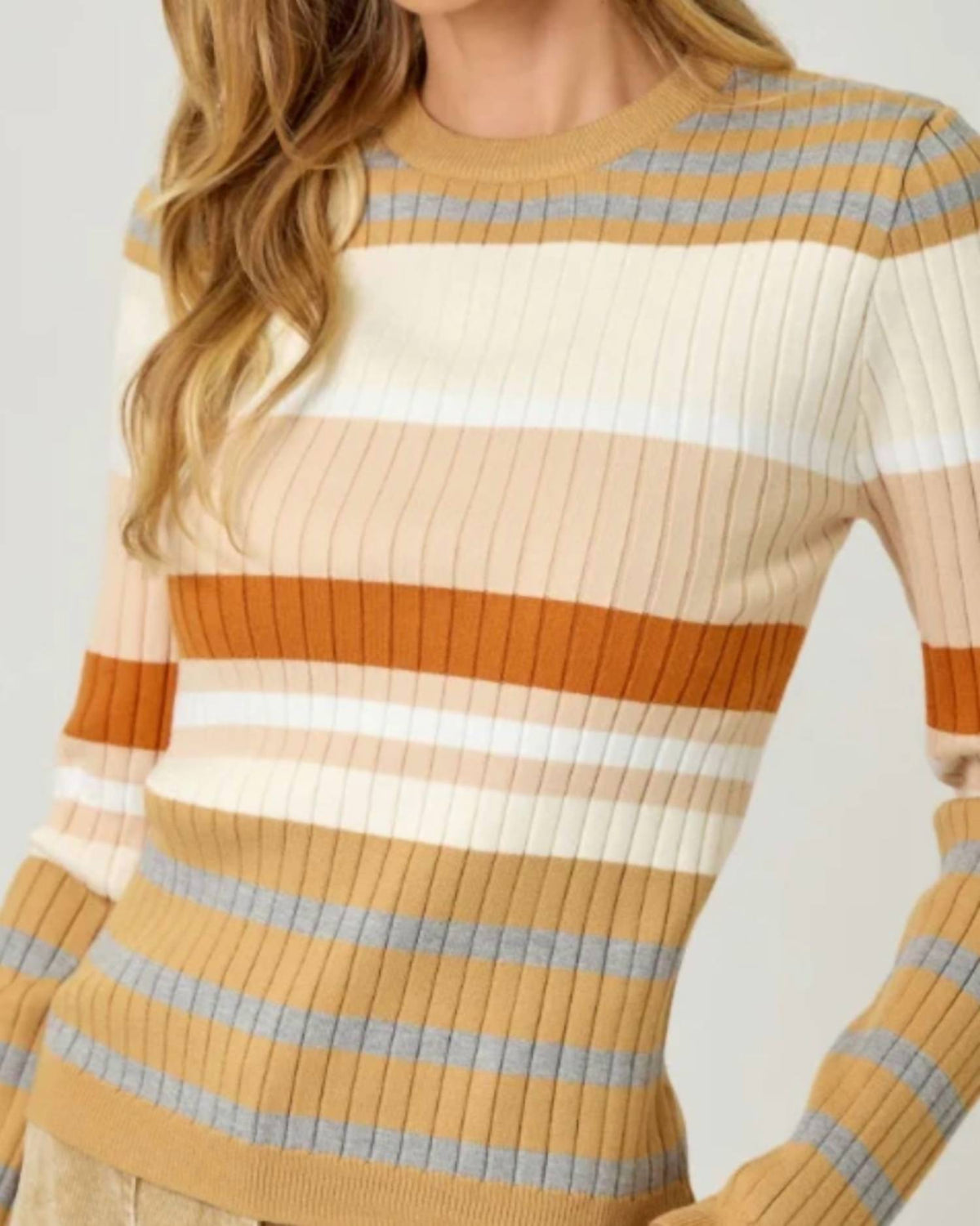 Mystree - Blocked Stripe Sweater