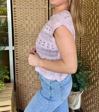 Mystree - Cabana Crochet Top