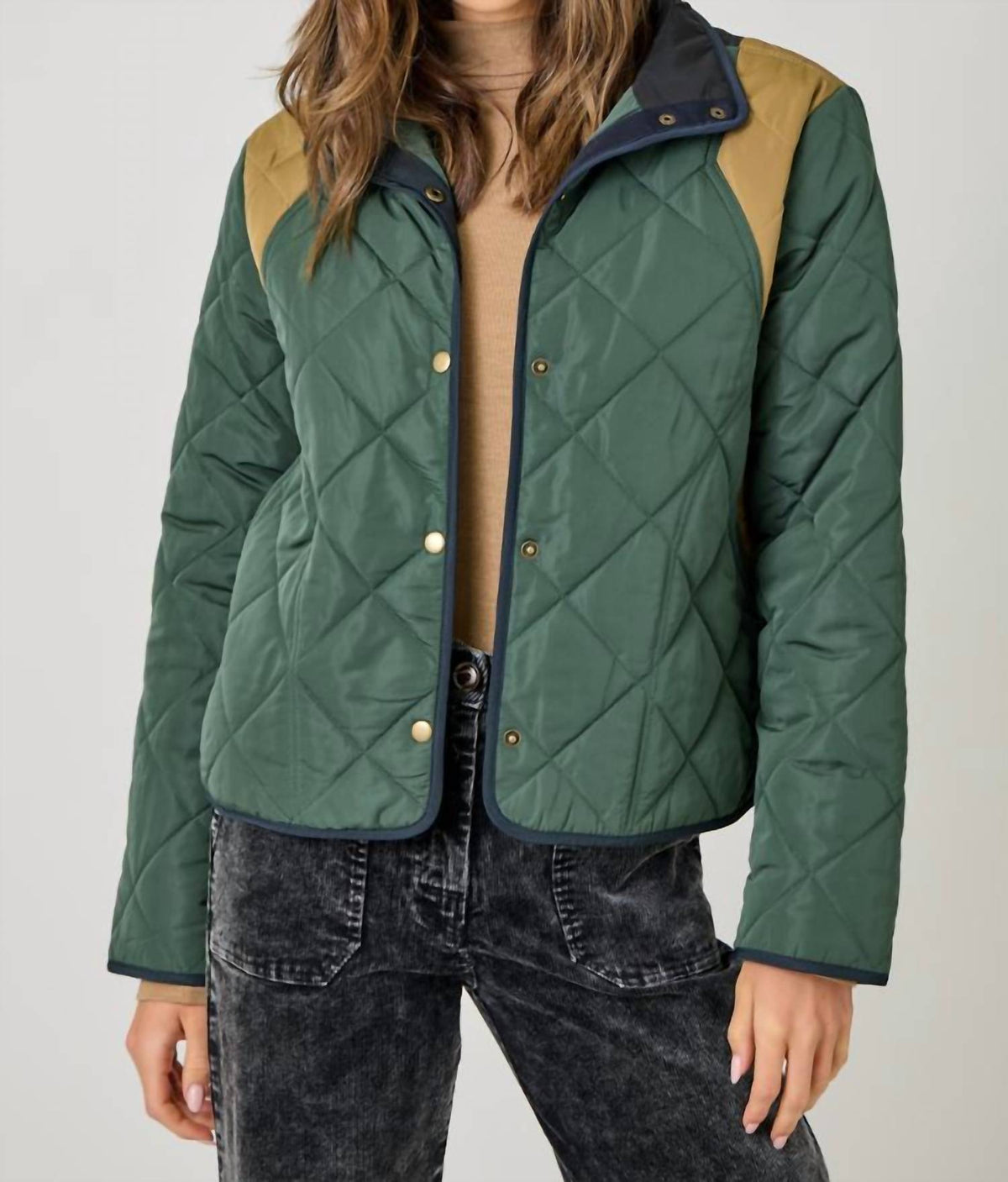 Mystree - Color Block Padded Jacket