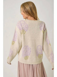 Mystree - Floral Pullover Sweater