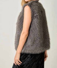 Mystree - Fur Sparkle Vest