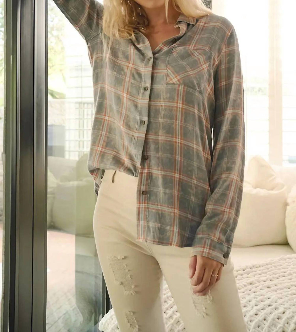 Mystree - Kayla Plaid Shirt