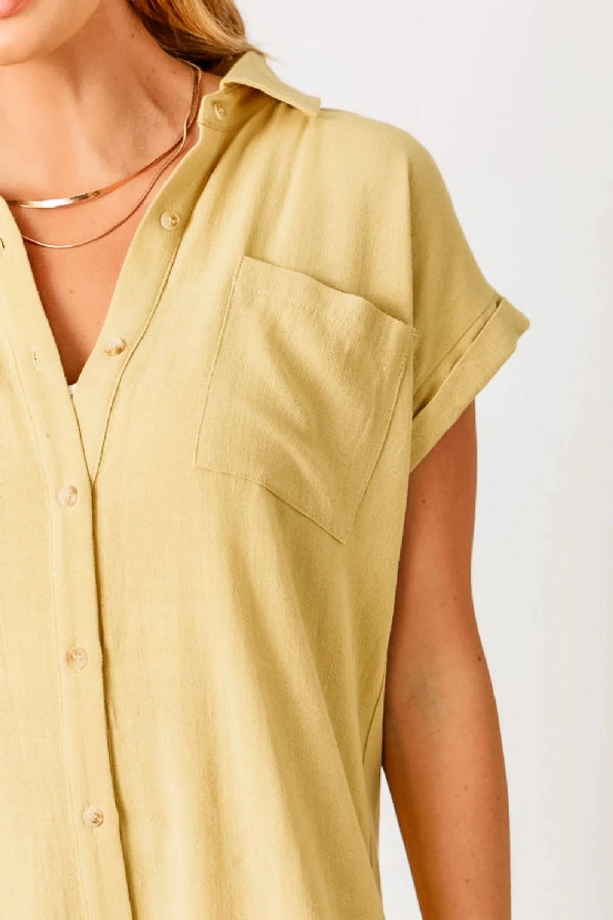 Mystree - Linen Blend Dress
