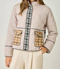 Mystree - Mixed Quilted Jacket