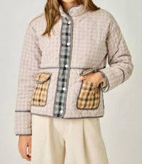 Mystree - Mixed Quilted Jacket