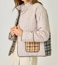 Mystree - Mixed Quilted Jacket
