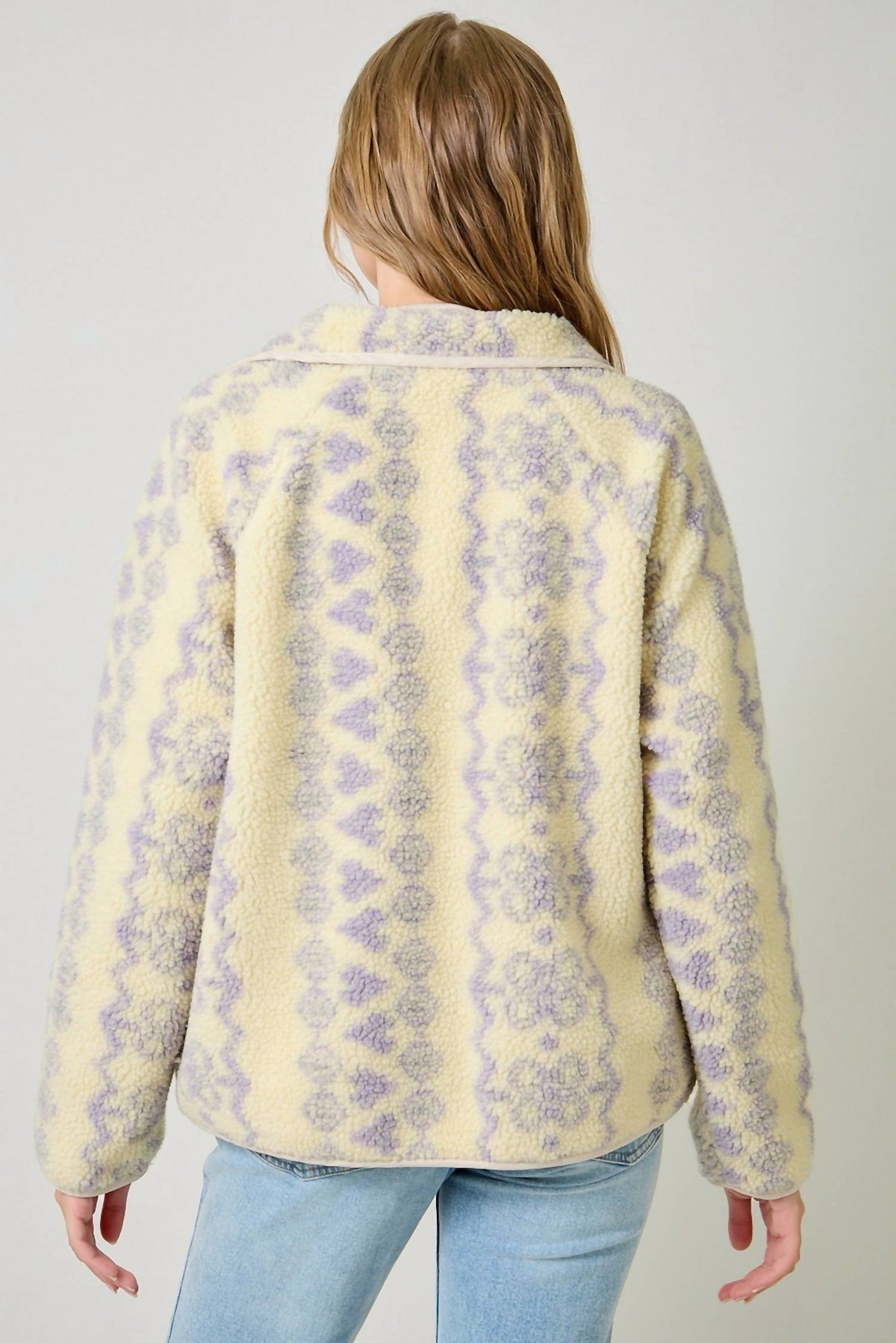 Mystree - Printed Fleece Jacket