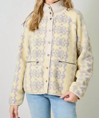 Mystree - Printed Fleece Jacket