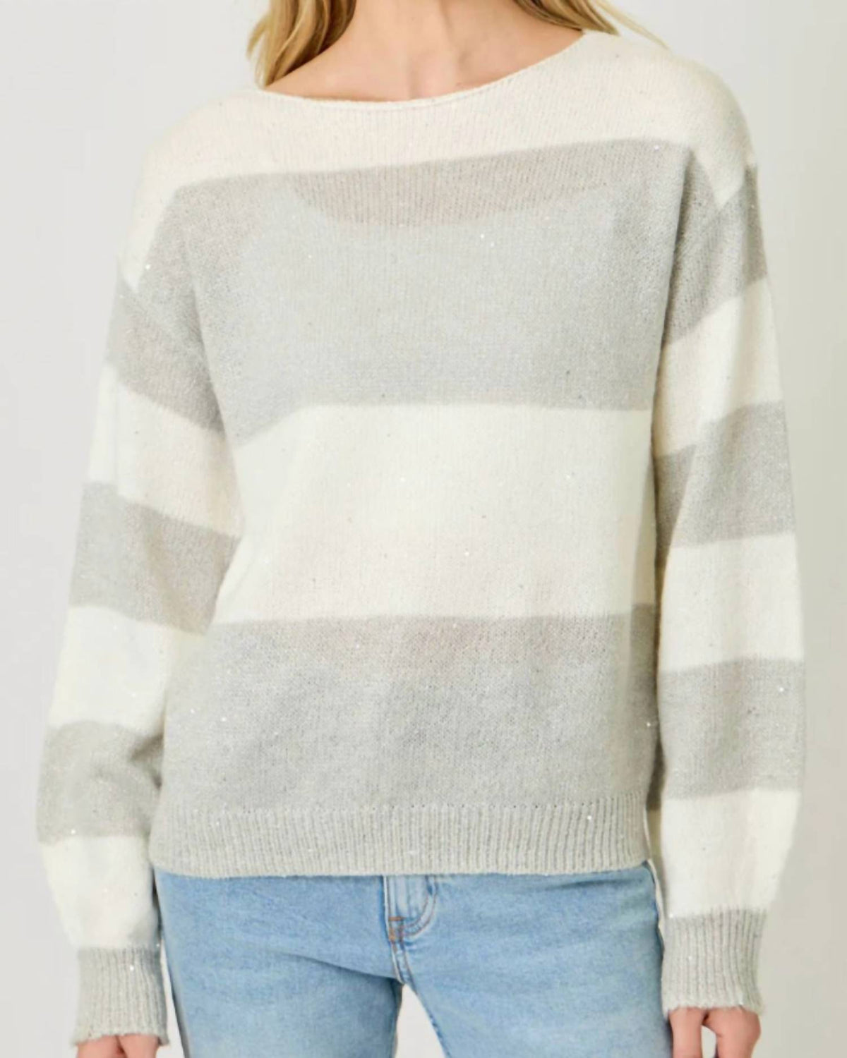 Mystree - Sequin Pullover Sweater