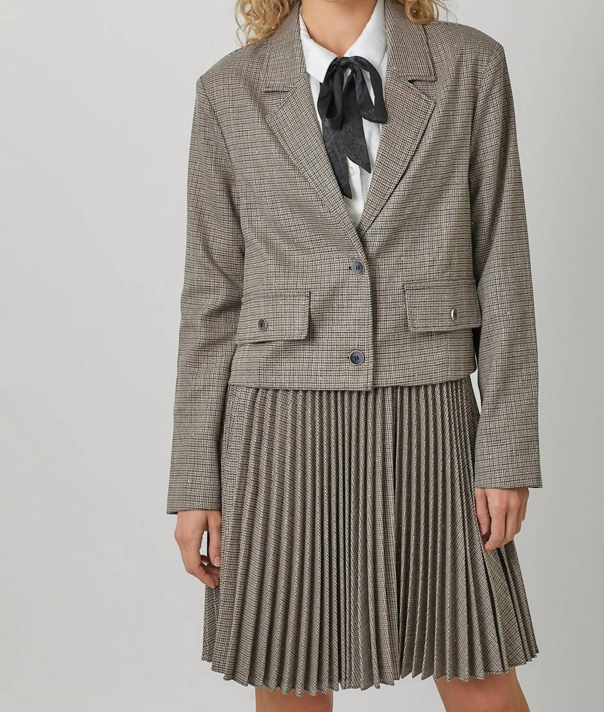 Mystree - Sparklets Cropped Jacket