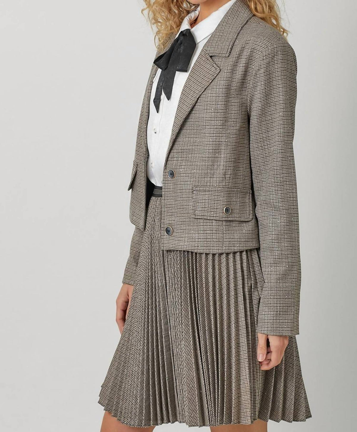 Mystree - Sparklets Cropped Jacket