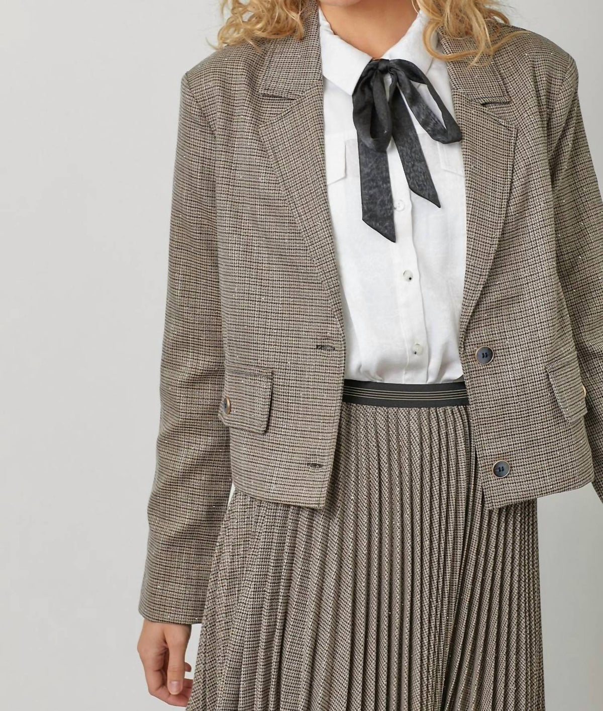 Mystree - Sparklets Cropped Jacket