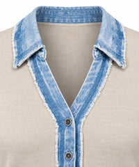 Mystree - Thermal Button Down Top