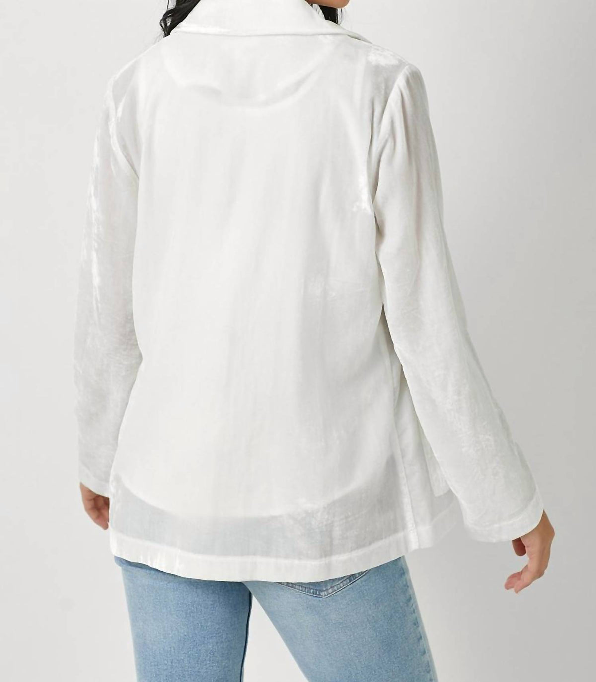 Mystree - Velvet Open Jacket