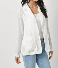 Mystree - Velvet Open Jacket
