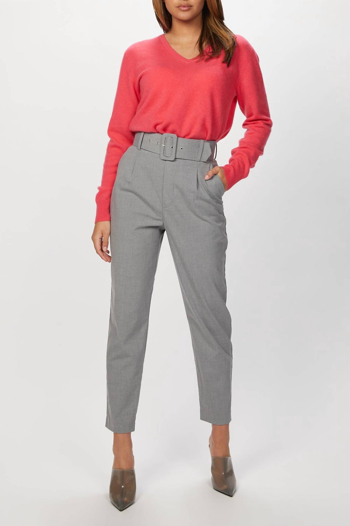 V NECK PULLOVER