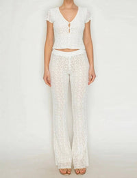 Nabae Clothing - Coconut Top And Pant Set