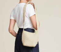 Naghedi - Women's Laguna Crossbody Bag - bags - beige - crossbody - bags