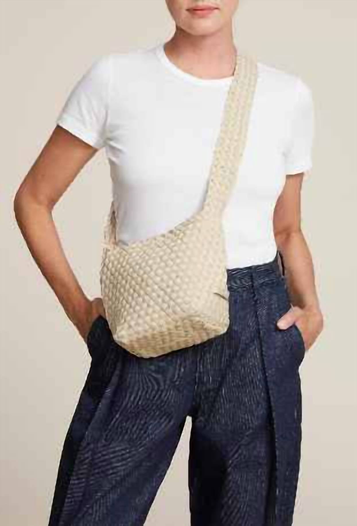 Naghedi - Women's Laguna Crossbody Bag - bags - beige - crossbody - bags