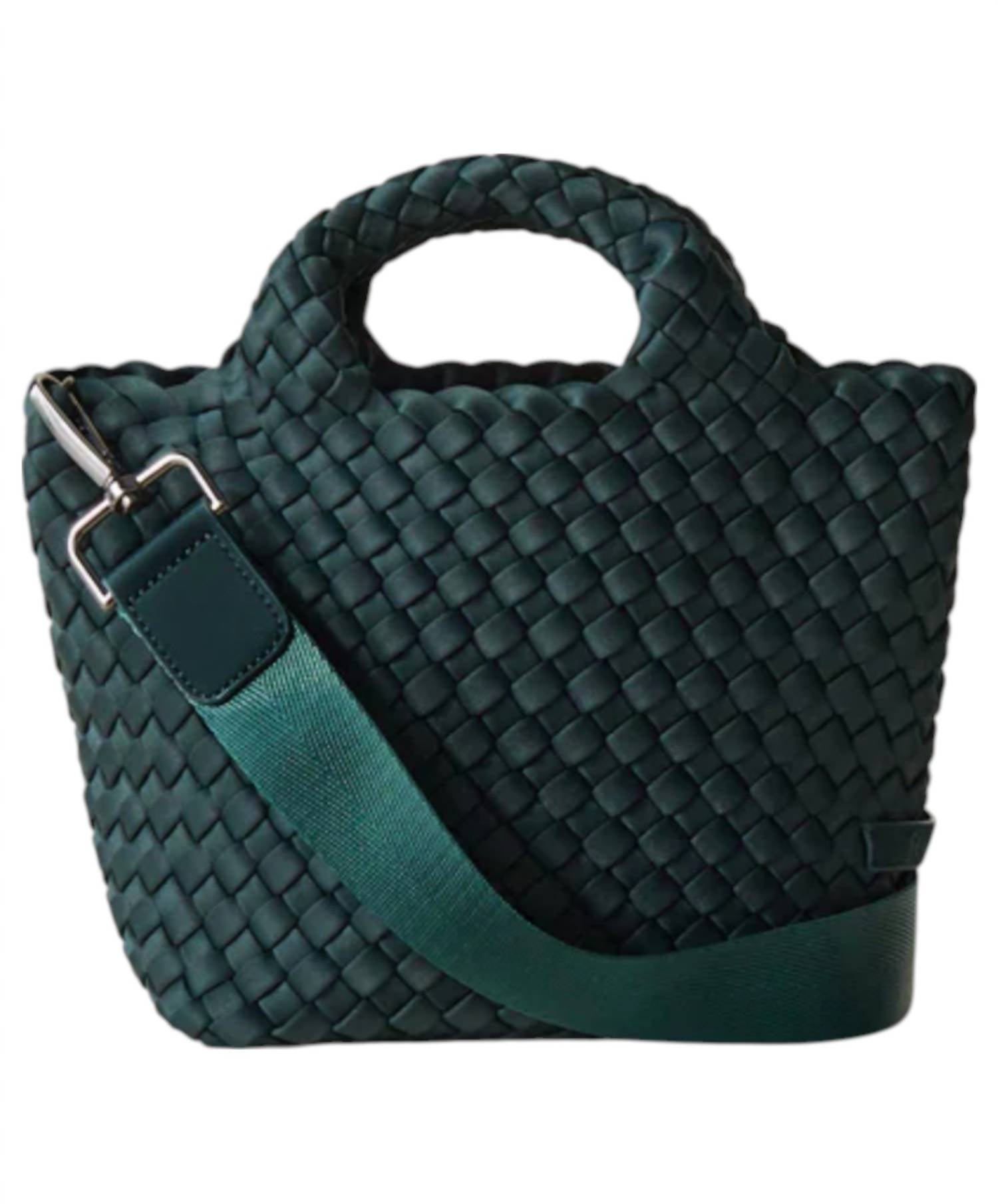 Naghedi - Women's St. Barths Petite Tote Bag - bags - green - handbags