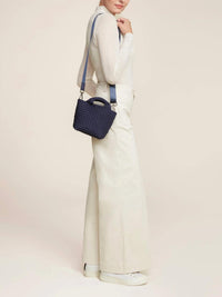 Naghedi - Women's St. Barths Petite Tote Bag - bags - blue - handbags