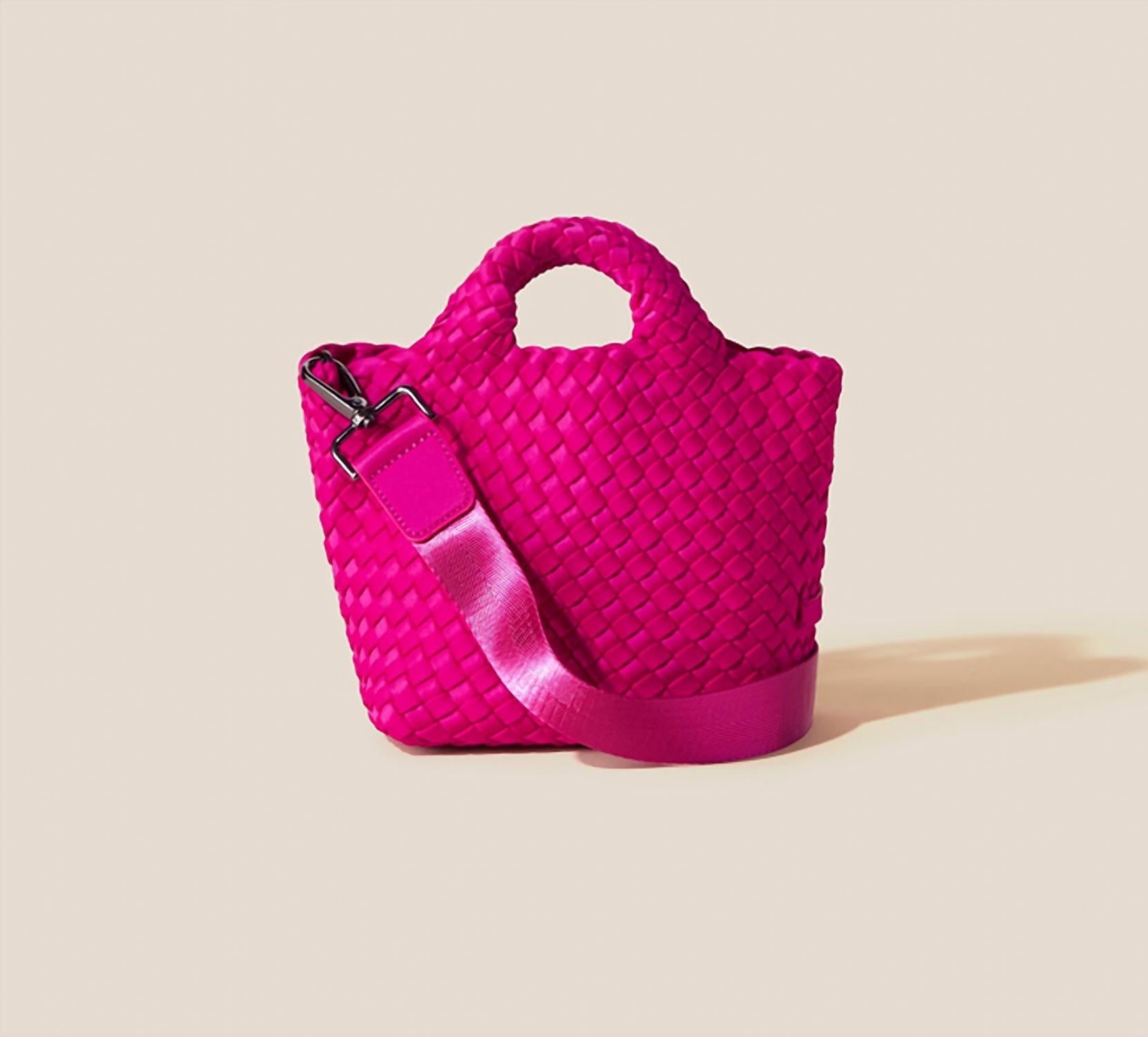 Naghedi - Women's St. Barths Petite Tote Bag - bags - handbags - pink