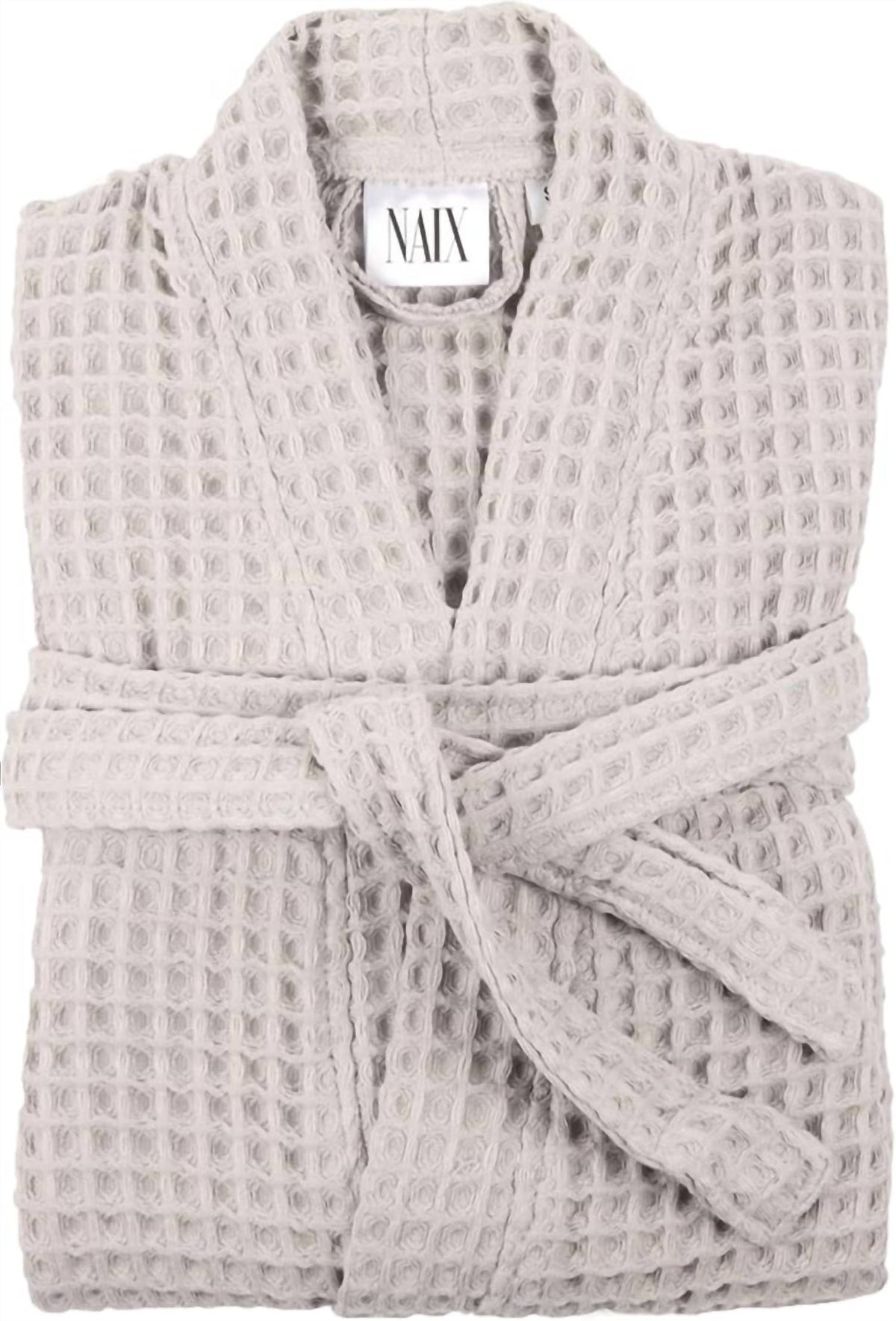 Naix - Unisex Shkoder Cotton Waffle Robe