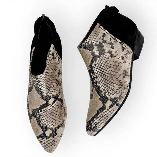 Naked Feet - Women's Chi Bootie - ankle - boots - beige - booties