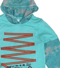 Nano - Kids Train Hooded 2fer Tee