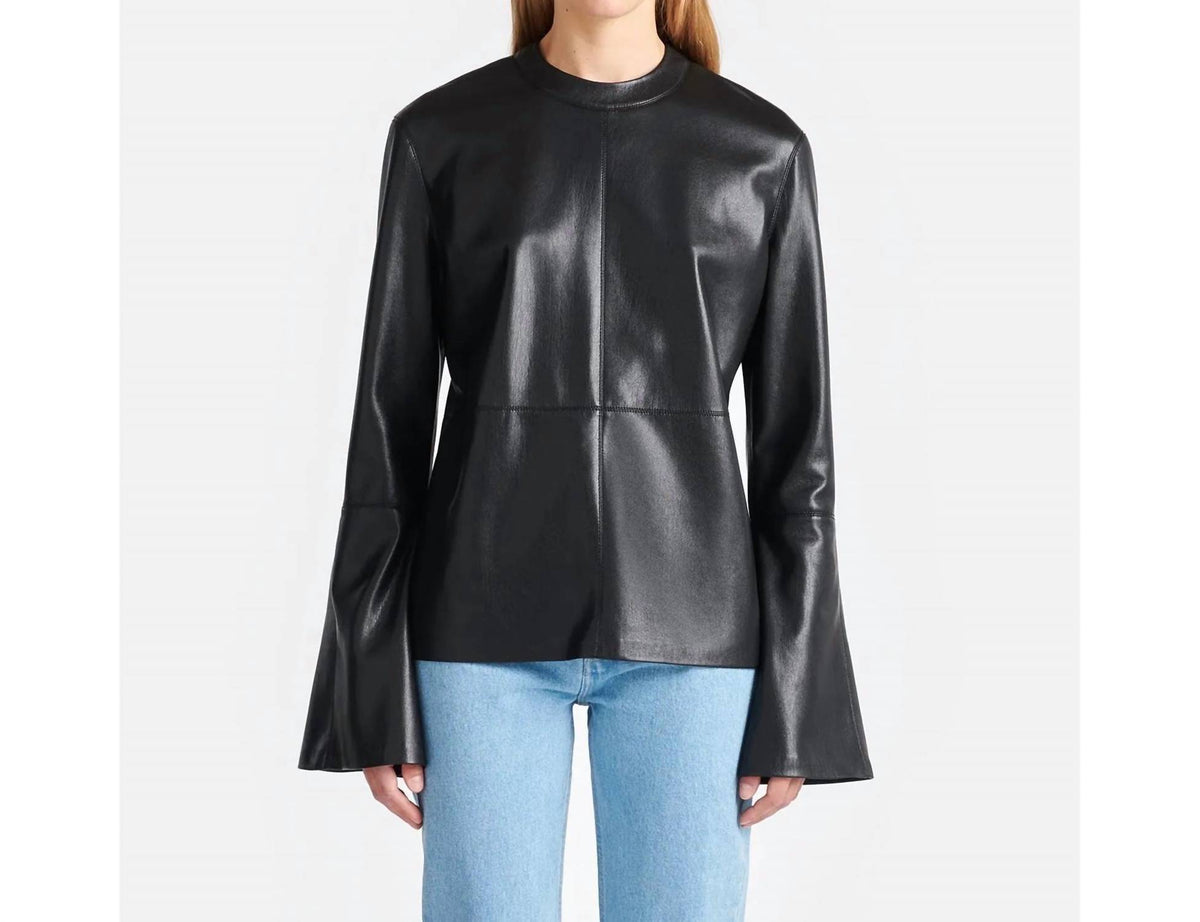 Nanushka - Bolda Alt-leather Top