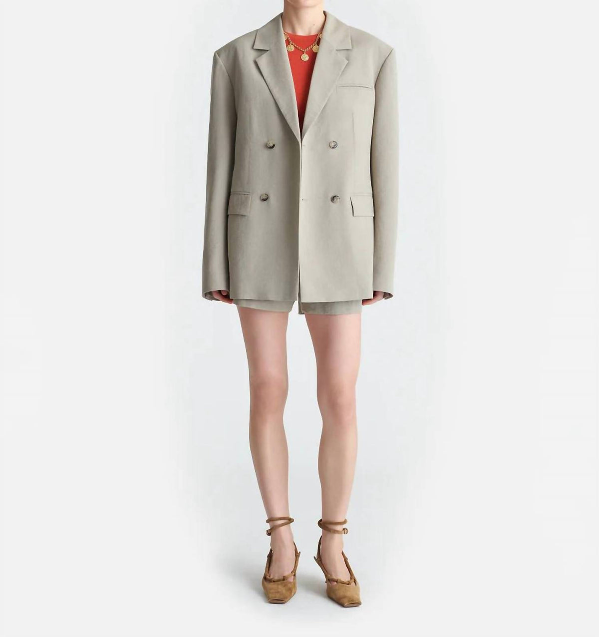 Nanushka - Diante Boxy Blazer