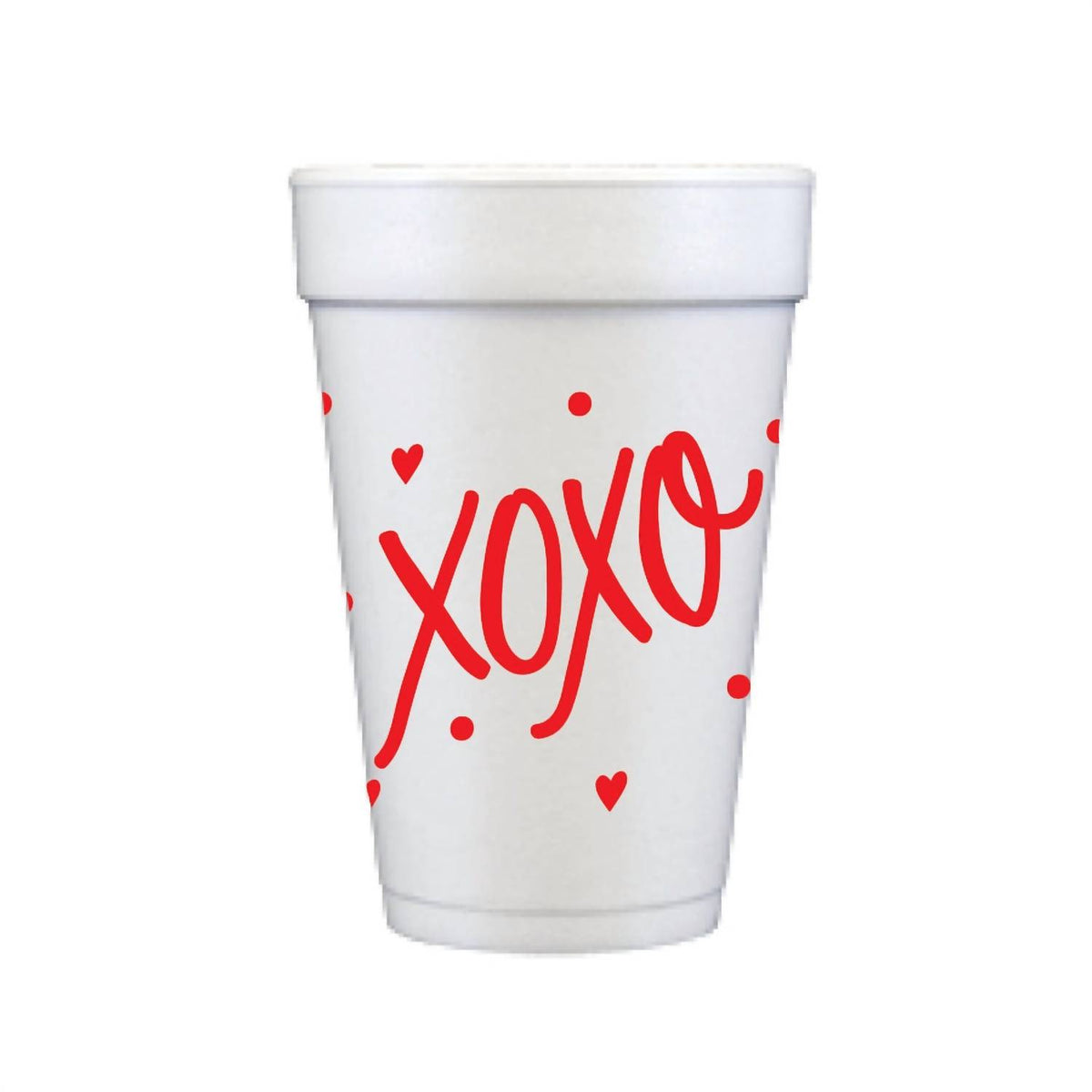 Natalie Chang - Xoxo Frosted Reusable Cup Stack Set